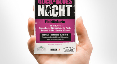 Rock- & Bluesnacht - Eintrittskarte