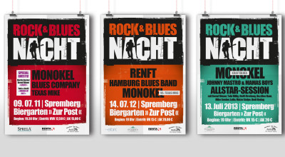 Rock- & Bluesnacht - Plakate