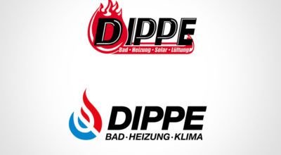Dippe – Logodesign (alt/neu)